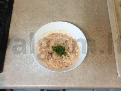 Lašišų kotletai su ryžiais ir krapais Žingsnis 4