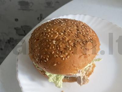 Rūkyta vištienos burgeris „Alaska“ Žingsnis 11