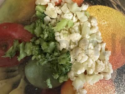 Kepta kalakutiena su daržovėmis ir sūriu Žingsnis 1