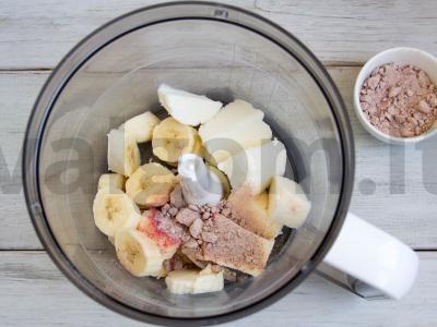 Pieno kokteilis su raudonuoju matcha arbata Žingsnis 2