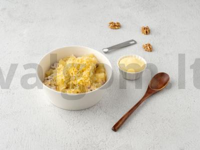 Salotas su vištiena, sūriu ir ananasais Žingsnis 5