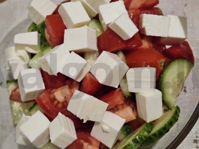 Salotas „Kaimiškas“ su tunu Žingsnis 2