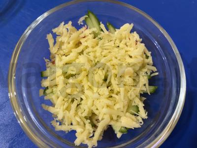 Salotas „Saulutė petražolėse“ Žingsnis 2