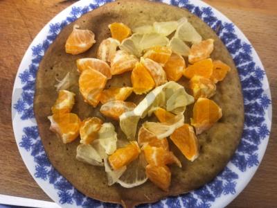 Mandarinų ir citrinos pyragas pagrindine nuotrauka