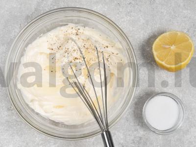 Lengvas nekrabų salotas Žingsnis 5