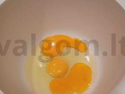 Sūrio pyragas Žingsnis 2