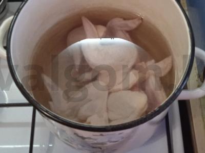 Tom Yum stiliaus sriuba Žingsnis 1