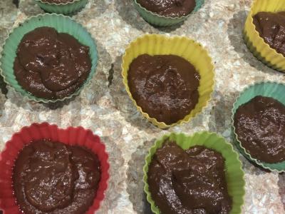 Vegetariški kavos keksiukai Žingsnis 3