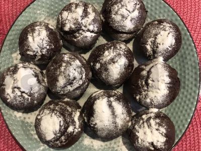 Vegetariški kavos keksiukai pagrindine nuotrauka