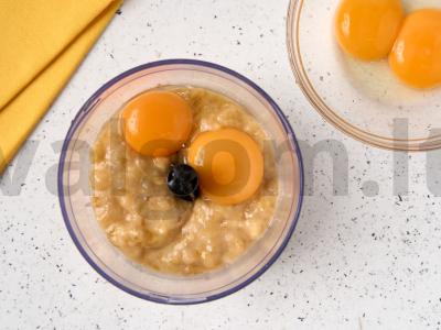 Avižiniai keksiukai su bananas Žingsnis 2