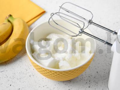 Avižiniai keksiukai su bananas Žingsnis 4