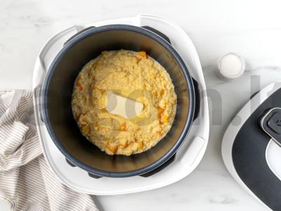 Pšenių košė su pienu ir moliūgu lėtoje viryklėje Žingsnis 5