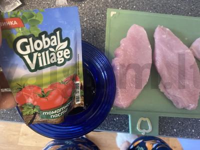 Kalakutienos krūtinėlės steikas su čiobreliais Žingsnis 2