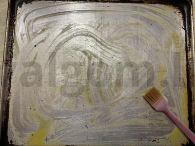 Skani pica su traškia mocarelos plutele Žingsnis 1