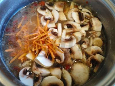 Itališkas grybų sriuba Žingsnis 6