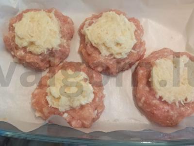 Mėsa bulvių apvalkale Žingsnis 3