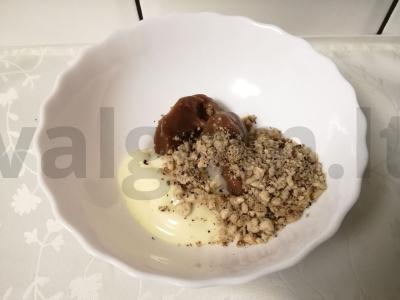 Vaflinis tortas su virta saldžia grietinėle Žingsnis 5