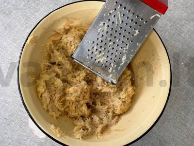 Baltarusijos bulviniai koldunai su faršu Žingsnis 2