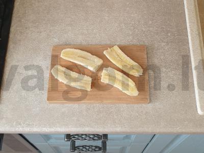 Avižinė košė su karamelizuotu bananais Žingsnis 2