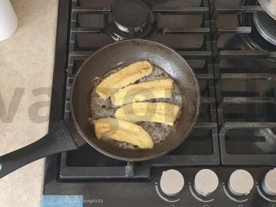 Avižinė košė su karamelizuotu bananais Žingsnis 3