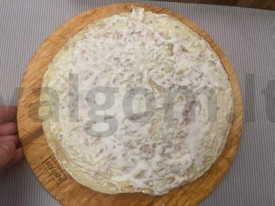 Avižų blynas su lašiša ir avokadu Žingsnis 3