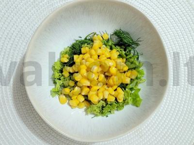 Nuostabus salotas su parmezanu Žingsnis 4