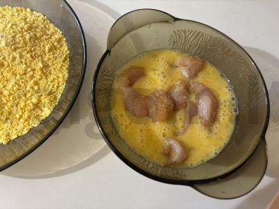 Kepinti vištienos nagetai „Traškūs“ Žingsnis 5