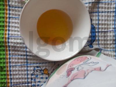 Salotos su daržovėmis, žaliu obuoliu ir graikiniais riešutais Žingsnis 6