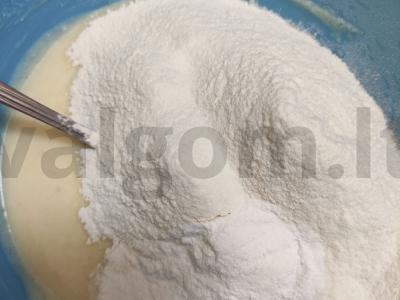 Kepiniai „Apelsinų rikota“ Žingsnis 2