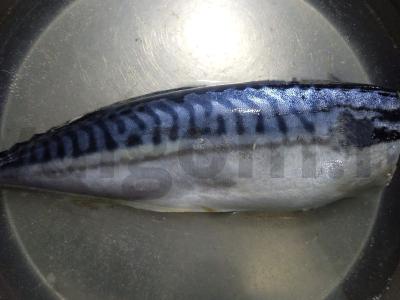 Virta skumbrė su keptais bulvėmis Žingsnis 3