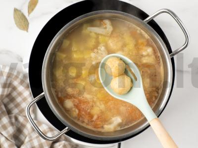 Vengriškas sriuba su sūrio kukuliais Žingsnis 6