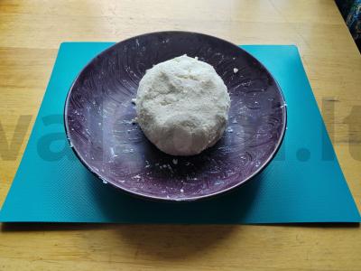 Patingėti virtinukai iš ryžių miltų Žingsnis 4