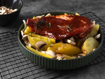 Keptas steikas su bulvėmis Žingsnis 3