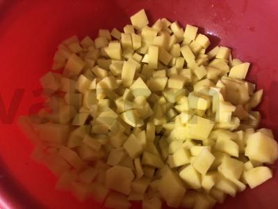 Mėsos ir bulvių pyragas Žingsnis 1