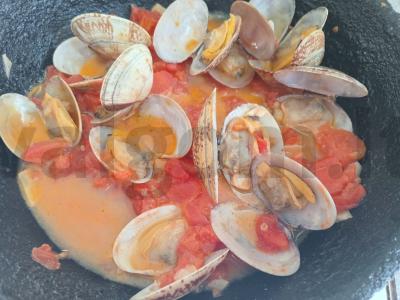 Farfalle su vongole Žingsnis 4