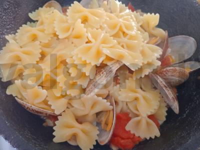 Farfalle su vongole Žingsnis 6