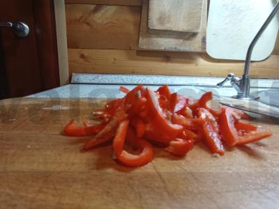 Daržovių salotas Žingsnis 3