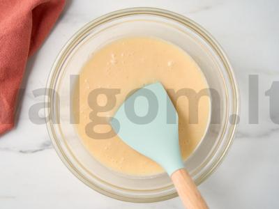 Sausainiai iš rūgštaus pieno Žingsnis 3