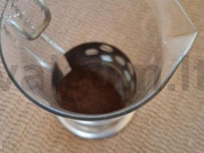 Kava su ledais Žingsnis 1