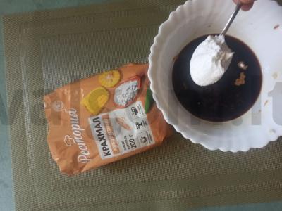 Teriyaki vištiena su grybais Žingsnis 4