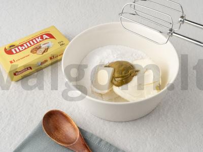 Cinnabon su pistacijomis Žingsnis 10