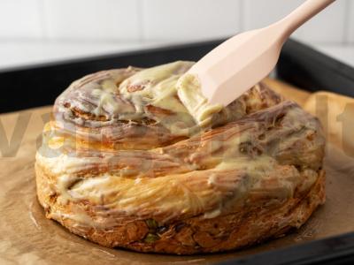 Cinnabon su pistacijomis Žingsnis 11