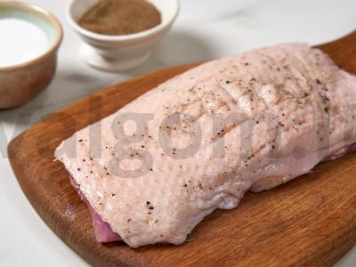 Antienos krūtinėlė keptuvėje Žingsnis 2