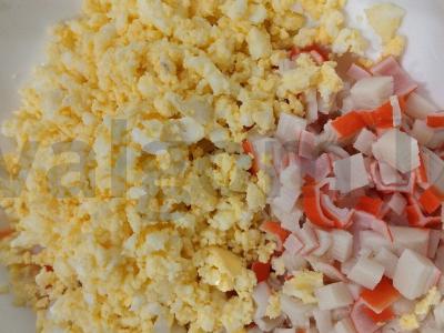 Skaniausias, naudingas salotas su jūros kopūstais ir korėjietiška morkų salotomis Žingsnis 2