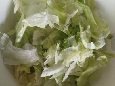 Cezario salotas su rukola Žingsnis 2