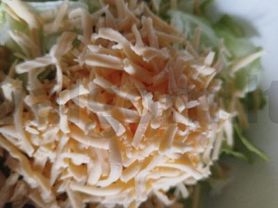 Cezario salotas su rukola Žingsnis 4