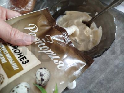 Cezario salotas su rukola Žingsnis 5