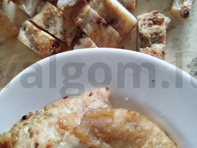 Cezario salotas su rukola Žingsnis 10