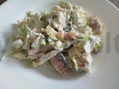 Cezario salotas su rukola Žingsnis 13