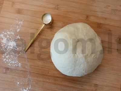 Pyragas iš kvietinių miltų su aguonomis Žingsnis 5